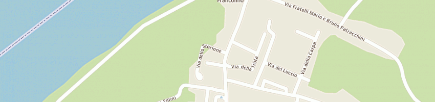 Mappa della impresa bini ettore a FERRARA
