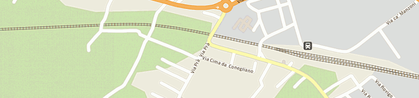 Mappa della impresa marmai walter a ESTE