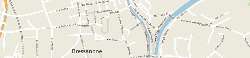 Mappa della impresa opera edile s albuino a BRESSANONE