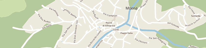Mappa della impresa zanoner mario a MOENA
