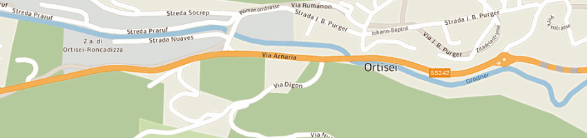 Mappa della impresa kurt e doris snc di saurer kurt e fae' doris a a ORTISEI