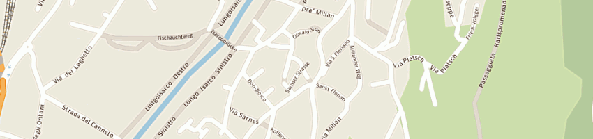 Mappa della impresa corradini renato a BRESSANONE