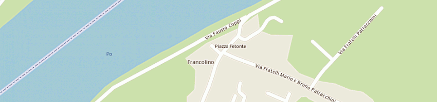 Mappa della impresa coltra stefano a FERRARA
