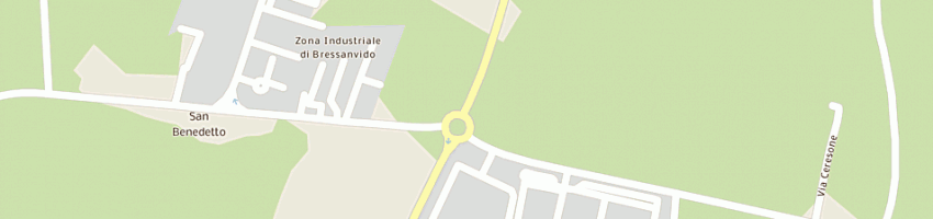 Mappa della impresa seganfreddo a POZZOLEONE