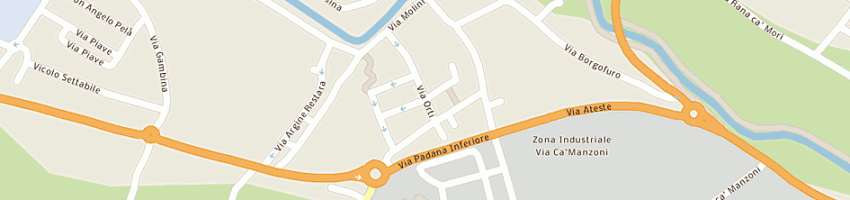 Mappa della impresa pobbe gianni a ESTE