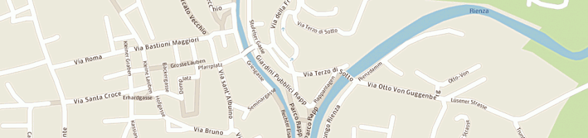 Mappa della impresa gius andrea a BRESSANONE