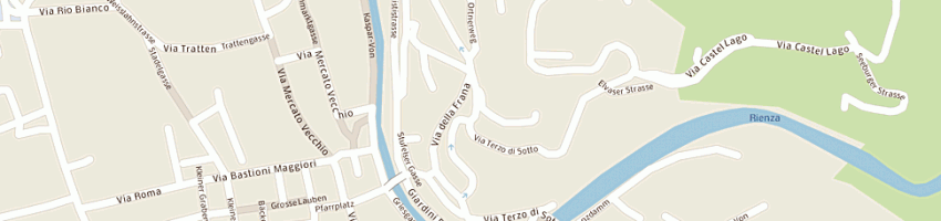Mappa della impresa prosch daniel a BRESSANONE