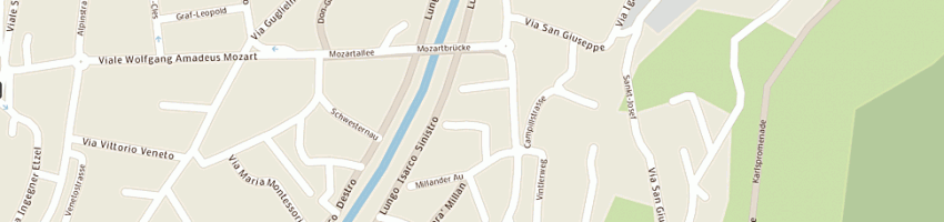 Mappa della impresa milland bau srl a BRESSANONE