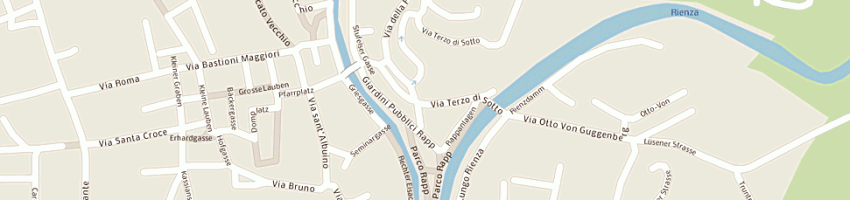 Mappa della impresa panificio mutschlechner sas di mutschlechner stefan a BRESSANONE