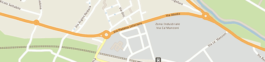 Mappa della impresa pizzeria jolly snc di cataldo gabriele e boin matteo a ESTE