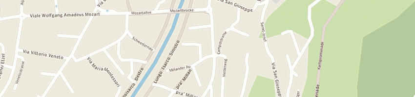 Mappa della impresa pizza express brixen - bressanone di hofer pietro a BRESSANONE