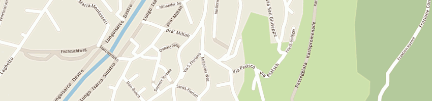 Mappa della impresa studio amort walter sas a BRESSANONE