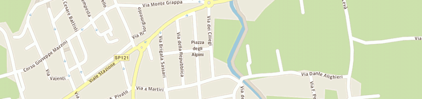 Mappa della impresa zanotto francesco a MAROSTICA