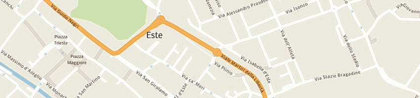 Mappa della impresa gattolin gianpaolo a ESTE
