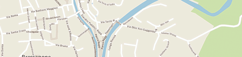 Mappa della impresa hotel senonerunterdrittel a BRESSANONE
