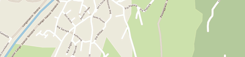 Mappa della impresa eisenstecken josef a BRESSANONE