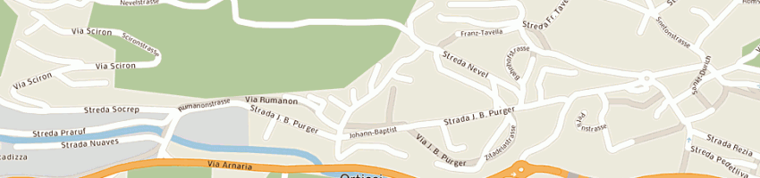 Mappa della impresa broll mario a ORTISEI