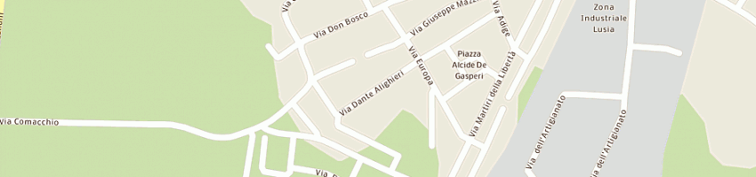 Mappa della impresa ortofrutta di corso antonio e giovanni (sas) a LUSIA