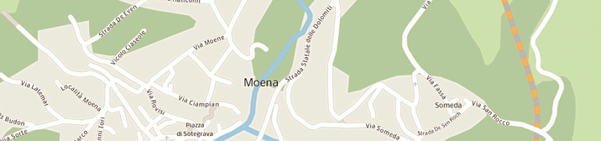 Mappa della impresa LA BOTTEGA DELL' ARTIGIANATO DI MENEGONI ENZO