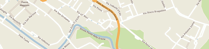 Mappa della impresa ente parco dei colli euganei a ESTE