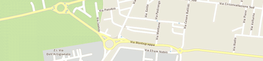Mappa della impresa beta trasporti di balboni ettore a MOLINELLA