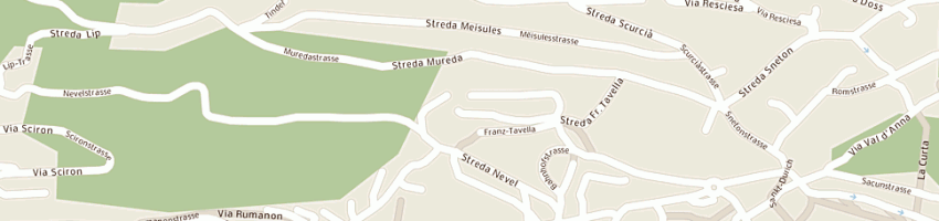 Mappa della impresa demetz jone a ORTISEI