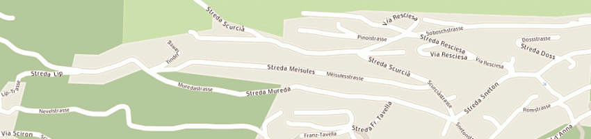 Mappa della impresa lardschneider rudi a ORTISEI