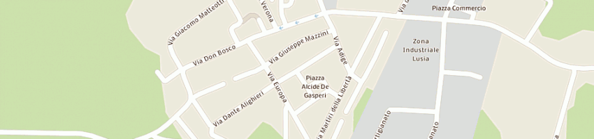 Mappa della impresa menardo roberto a LUSIA