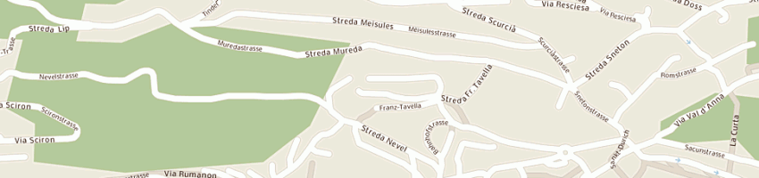 Mappa della impresa mussner g vincenzo a ORTISEI