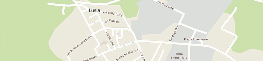 Mappa della impresa i pioppi piccola societa' cooperativa a r l a LUSIA