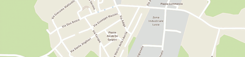 Mappa della impresa pizzeria prendi e porta via di vanzan claudio a LUSIA