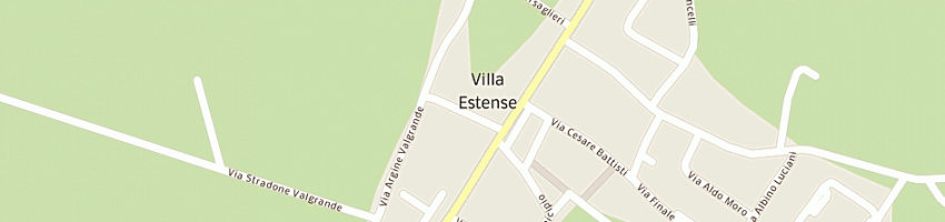 Mappa della impresa gujato lauretta a VILLA ESTENSE