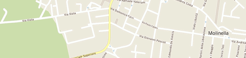 Mappa della impresa cassa di risparmio di ferrara spa a MOLINELLA
