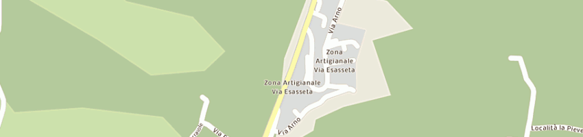 Mappa della impresa esseci arreda snc di bianchi e c a ABBADIA SAN SALVATORE