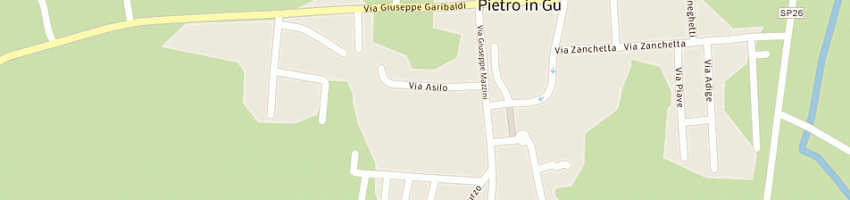 Mappa della impresa scuola materna a SAN PIETRO IN GU