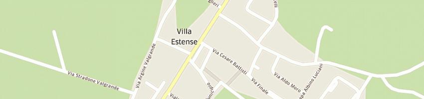 Mappa della impresa pace marco a VILLA ESTENSE