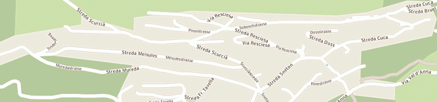 Mappa della impresa insam christine a ORTISEI