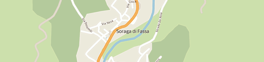 Mappa della impresa rossetti francesco e florian dario snc a POZZA DI FASSA