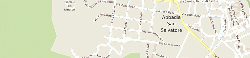 Mappa della impresa vagaggini renato a ABBADIA SAN SALVATORE