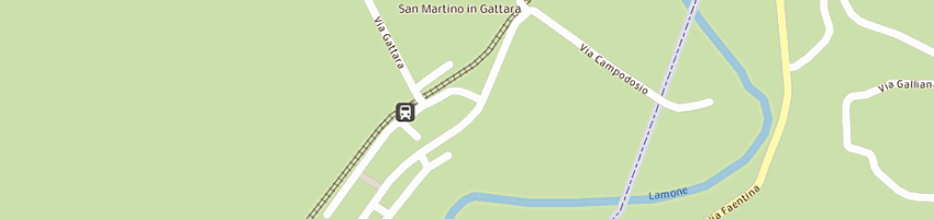 Mappa della impresa bentini spa a BRISIGHELLA