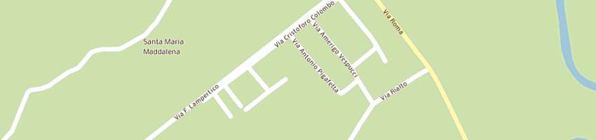 Mappa della impresa zampogna giovanni a MONTEGALDELLA
