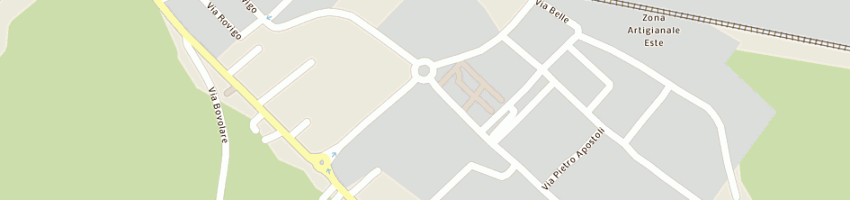 Mappa della impresa paiuscato paint division sas di paiuscato vittorio e c a ESTE