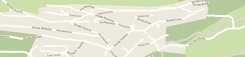Mappa della impresa dellago angelo a ORTISEI