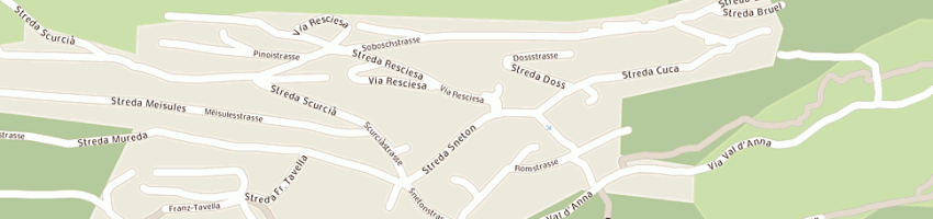 Mappa della impresa vecchietti martina a ORTISEI