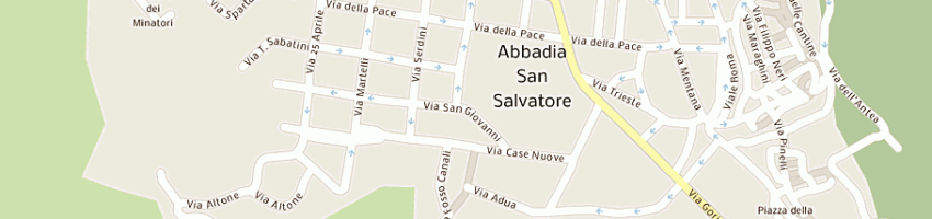 Mappa della impresa a c amiata a ABBADIA SAN SALVATORE