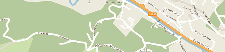 Mappa della impresa garni evelyn a ORTISEI