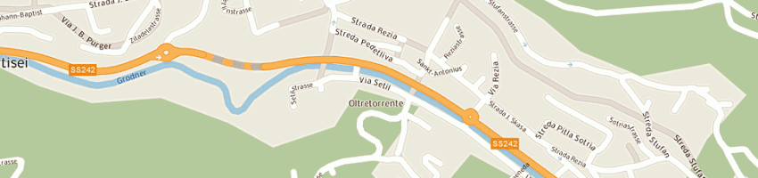 Mappa della impresa salon rosy di obexer roswitha a ORTISEI