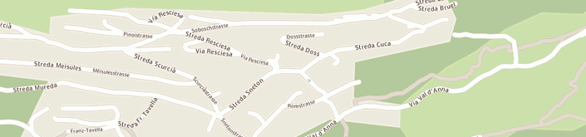Mappa della impresa moroder markus a ORTISEI