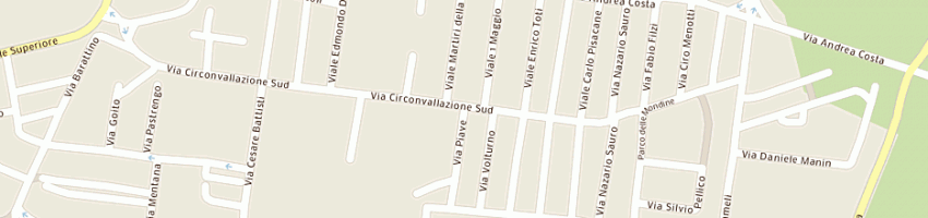 Mappa della impresa la bottega del legno snc di a zagni e fgurioli a MOLINELLA