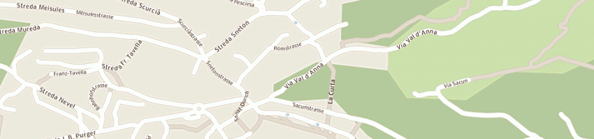 Mappa della impresa obrist georg a ORTISEI
